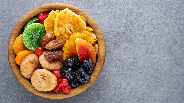 dried fruits in bowl