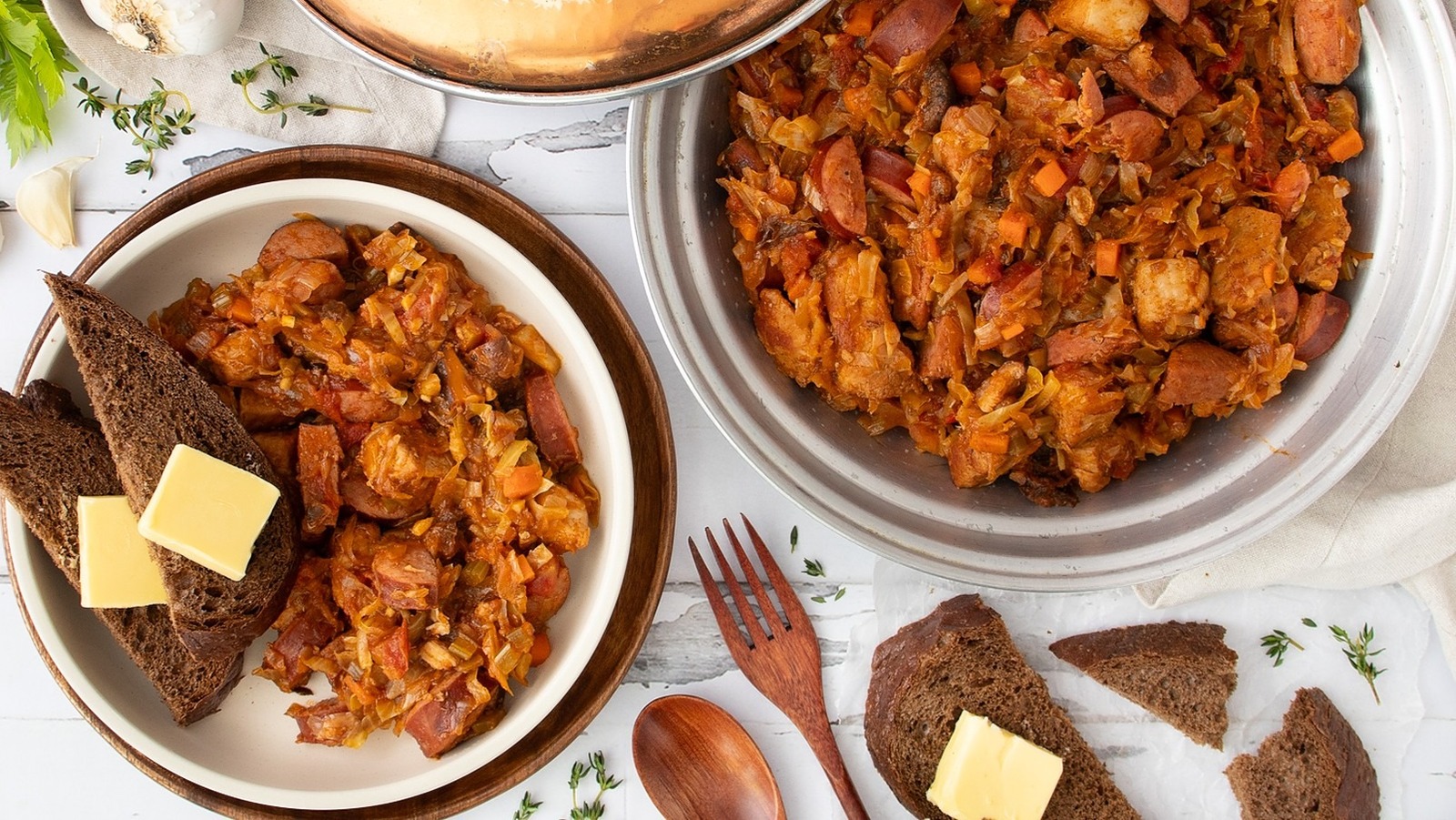 Hearty Bigos Polish Hunters Stew Recipe