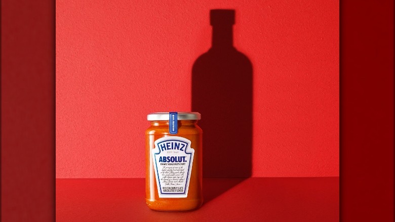 Heinz x Absolut pasta sauce