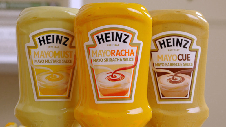 Heinz new trio of Mayo Mashupz