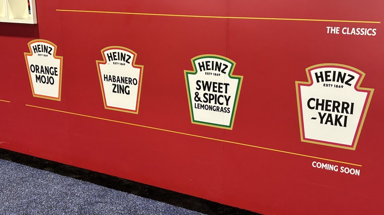 List of new Heinz condiments