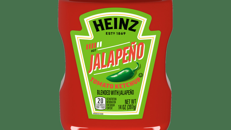 heinz jalapeno ketchup bottle