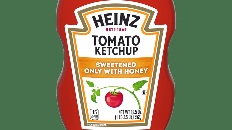 Heinz honey sweetenend ketchup