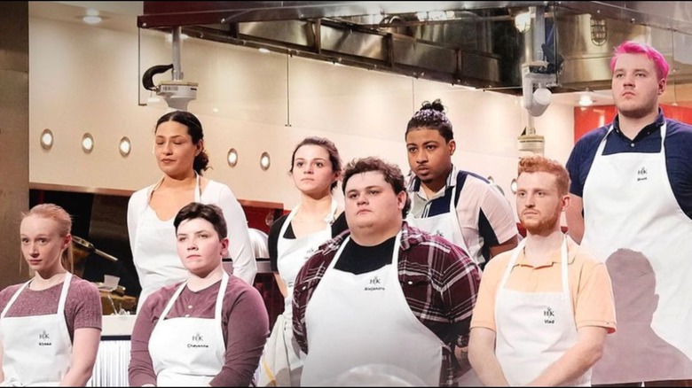 Contestants on Hells Kitchen 