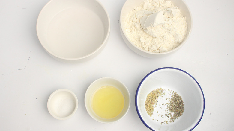 ingredients for unleavened bread 