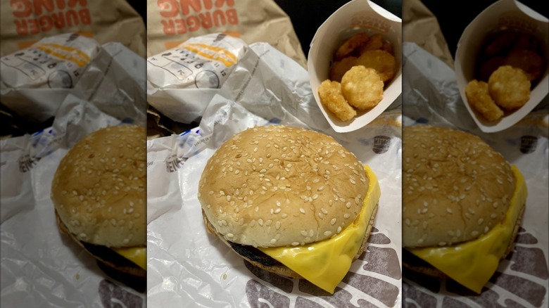 Burger at Burger King