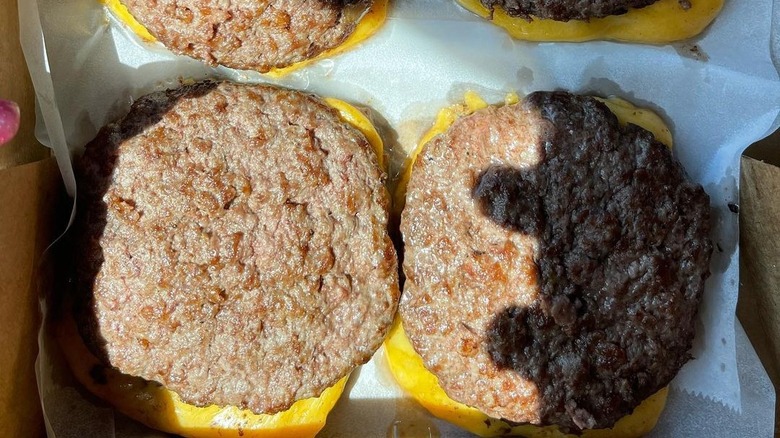 Two Flying Dutchman burgers