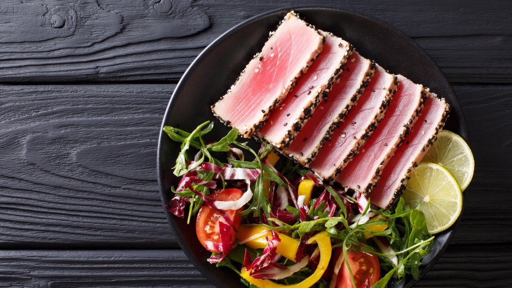 Seared tuna