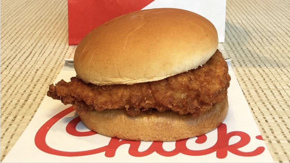 Chick-fil-A chicken sandwich