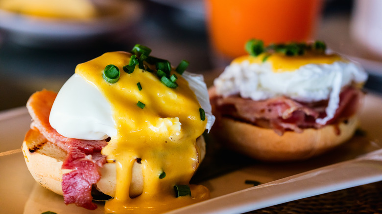 Eggs Benedict.