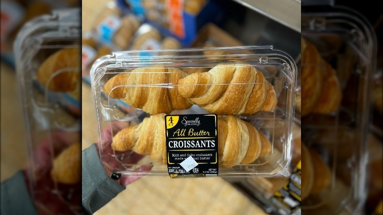 Butter croissants from Aldi