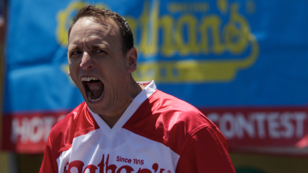 Competitive eater Joey Chestnut