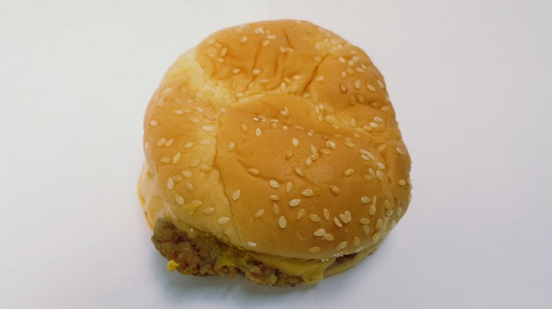 ten day old rally's burger