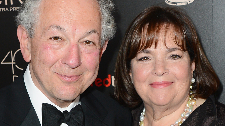 Ina and Jeffrey Garten at Emmy awards