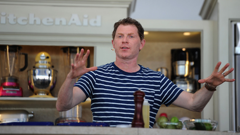 Bobby Flay cooking