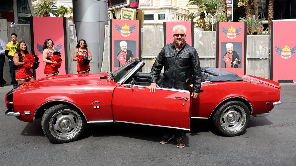 Guy Fieri at one of his Las Vegas restaurants