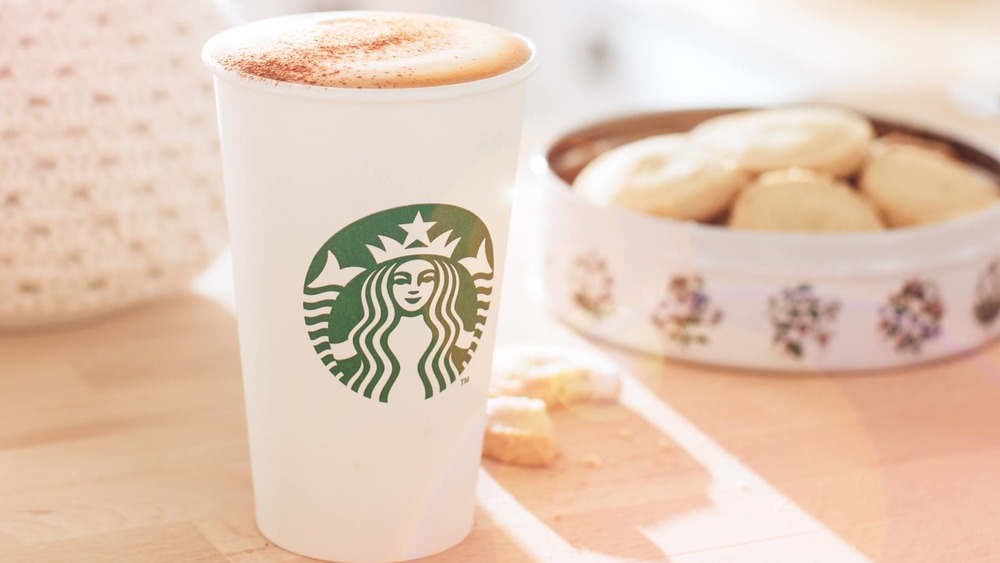 Starbucks hot latte cookies