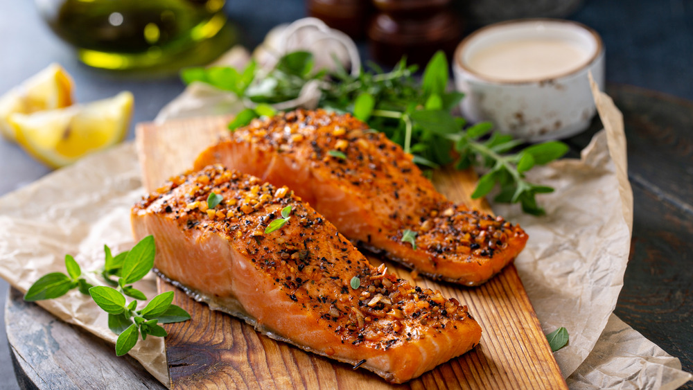 Salmon Cedar Plank