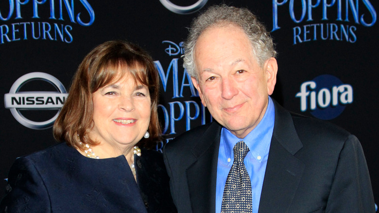 Ina and Jeffrey Garten on the red carpet 