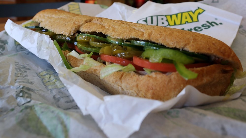 Subway sandwich