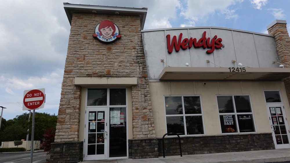 Wendy's storefront