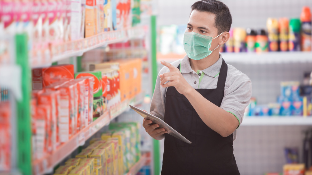 grocery store attendant