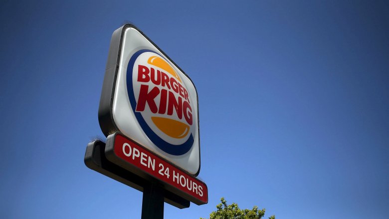 Burger King sign 