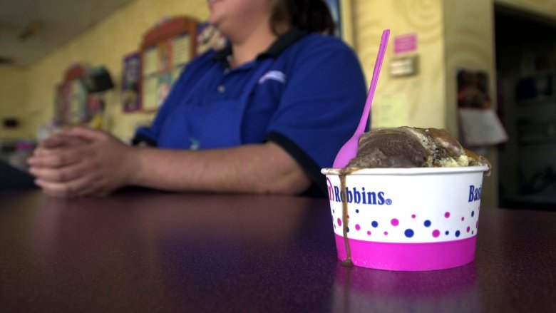 Baskin Robbins ice cream 