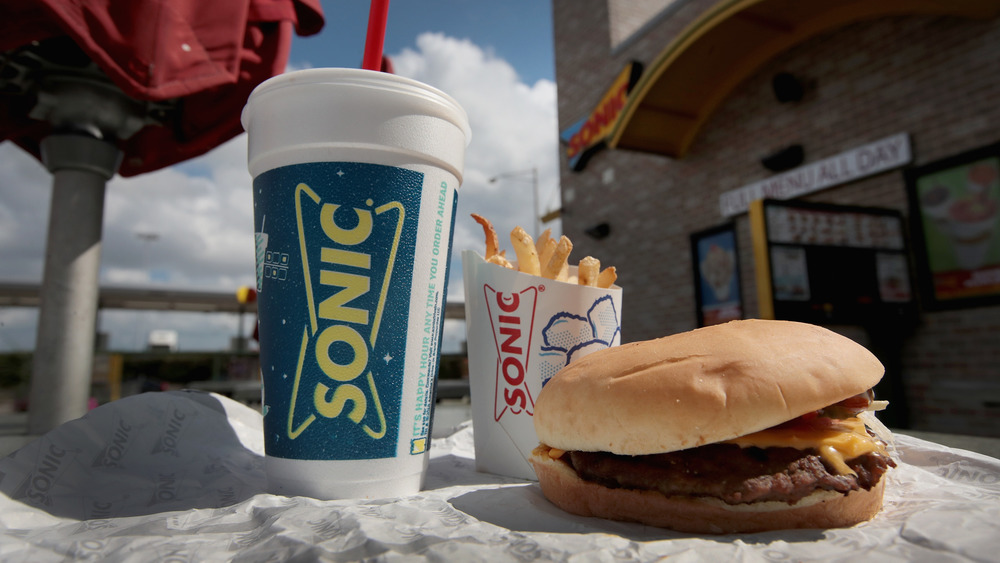 Food at a Sonic outlet