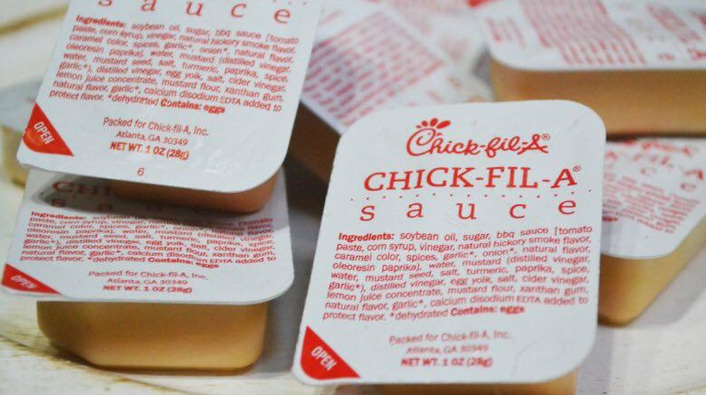 The Chick-fil-A signature sauce