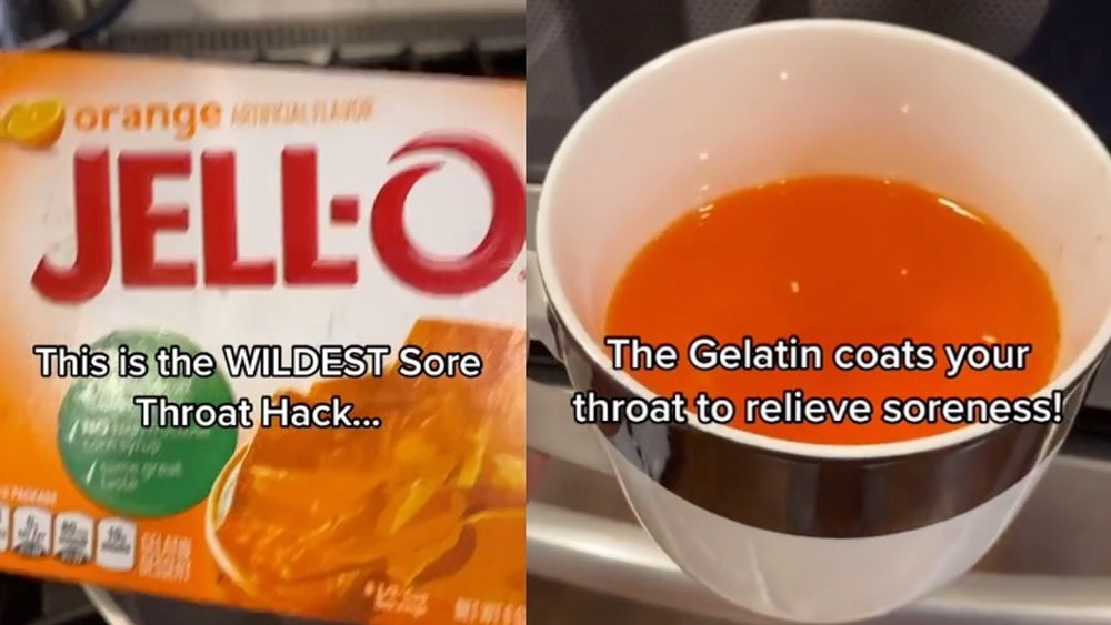 Jell-O tea hack steps