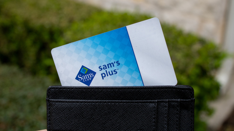 Blue Sam's Club card