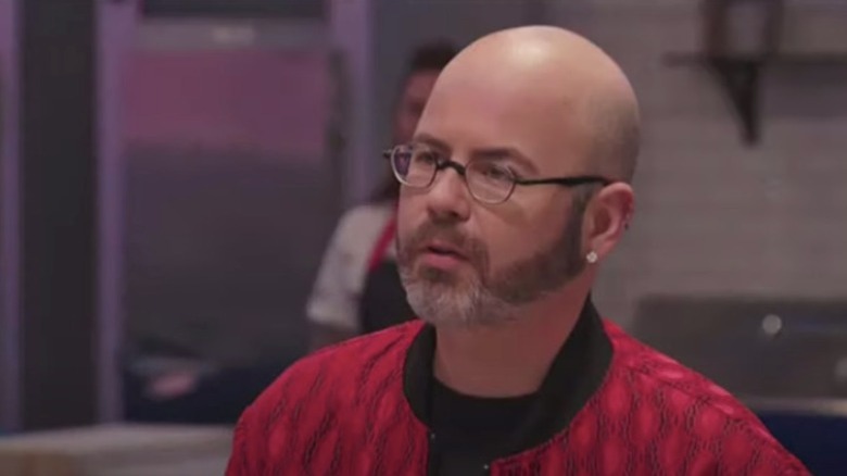 Best Baker in America contestant listening intently