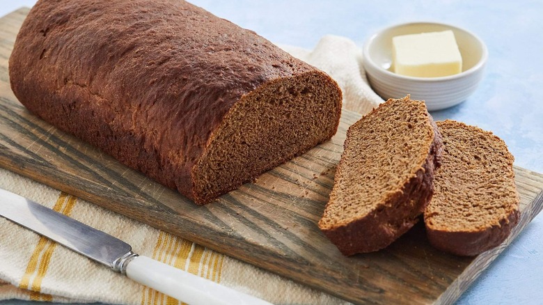 Brown honey wheat bread