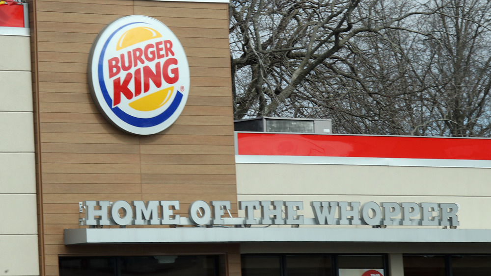 Burger King sign