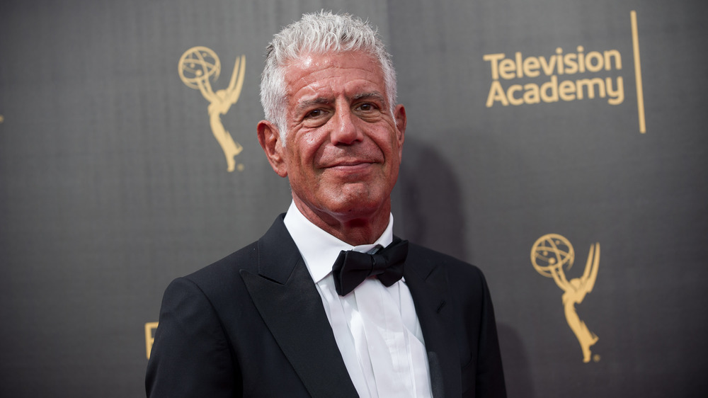 Anthony Bourdain at Emmy Awards