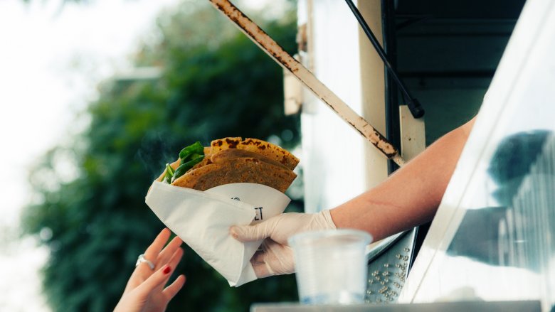 Food truck taco