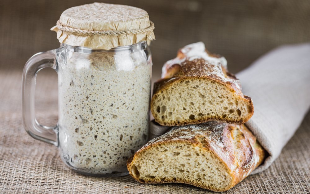 Sourdough bread with starter