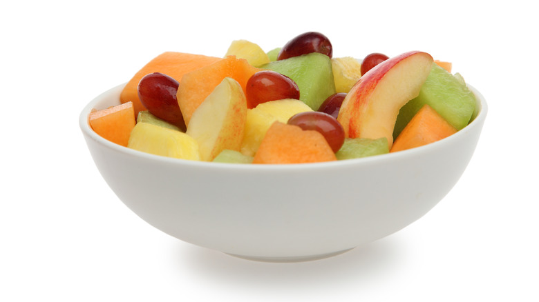 Bowl of fruit salad