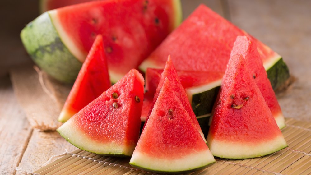 Slices of watermelon