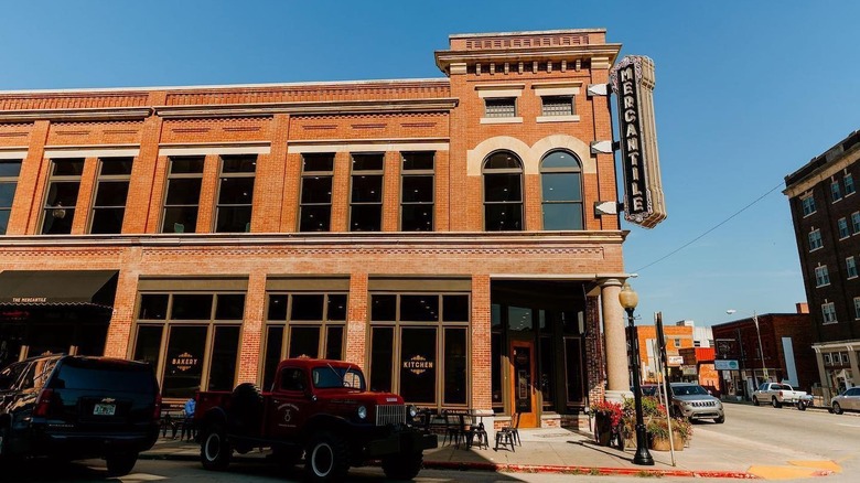 The Mercantile building in Pawhuska