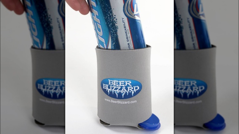 can of beer and Beer Blizzard