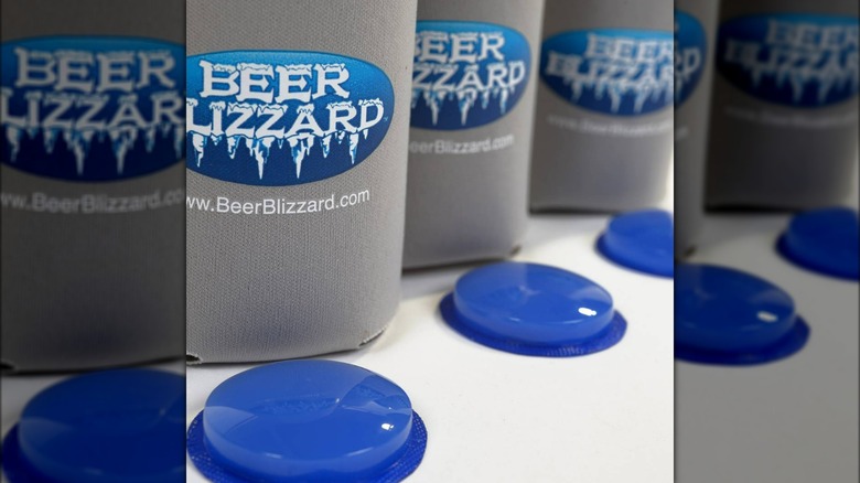 Beer Blizzard ice pack and koozie