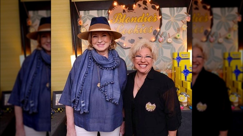 Martha Stewart and Brenda Coffman