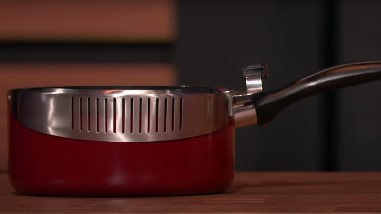 Handy Pan on stovetop