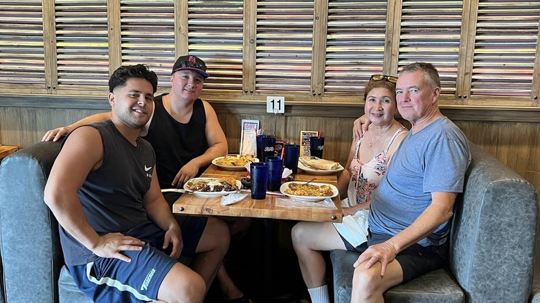 Family dining in remodeled Jalisco Cafe