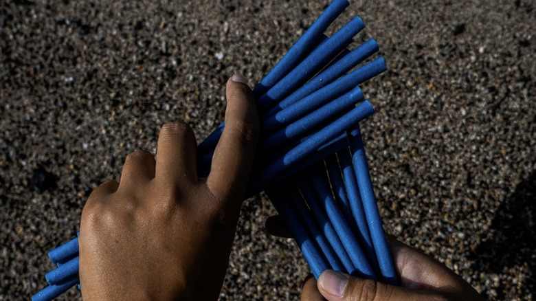 loliware blue carbon straws