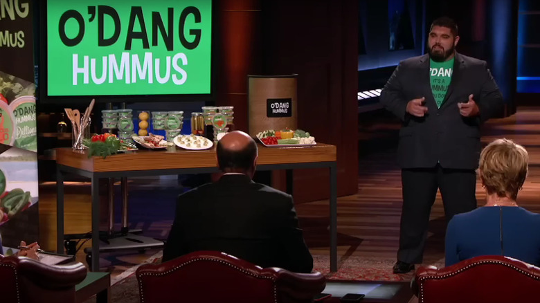 Jesse Wolfe pitching on Shark Tank