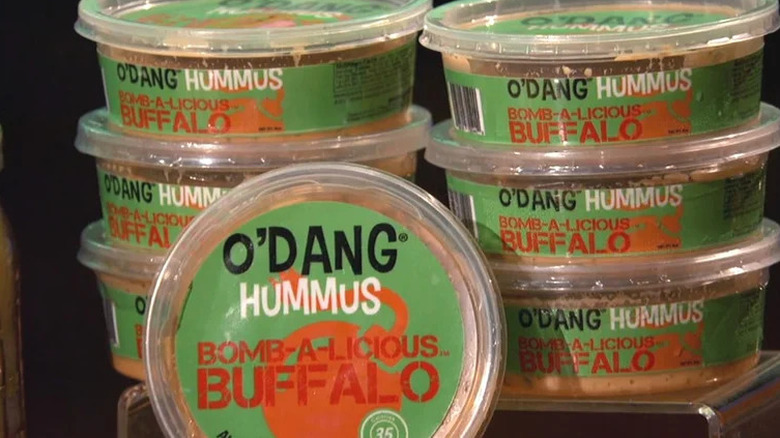 O'Dang Hummus Buffalo containers