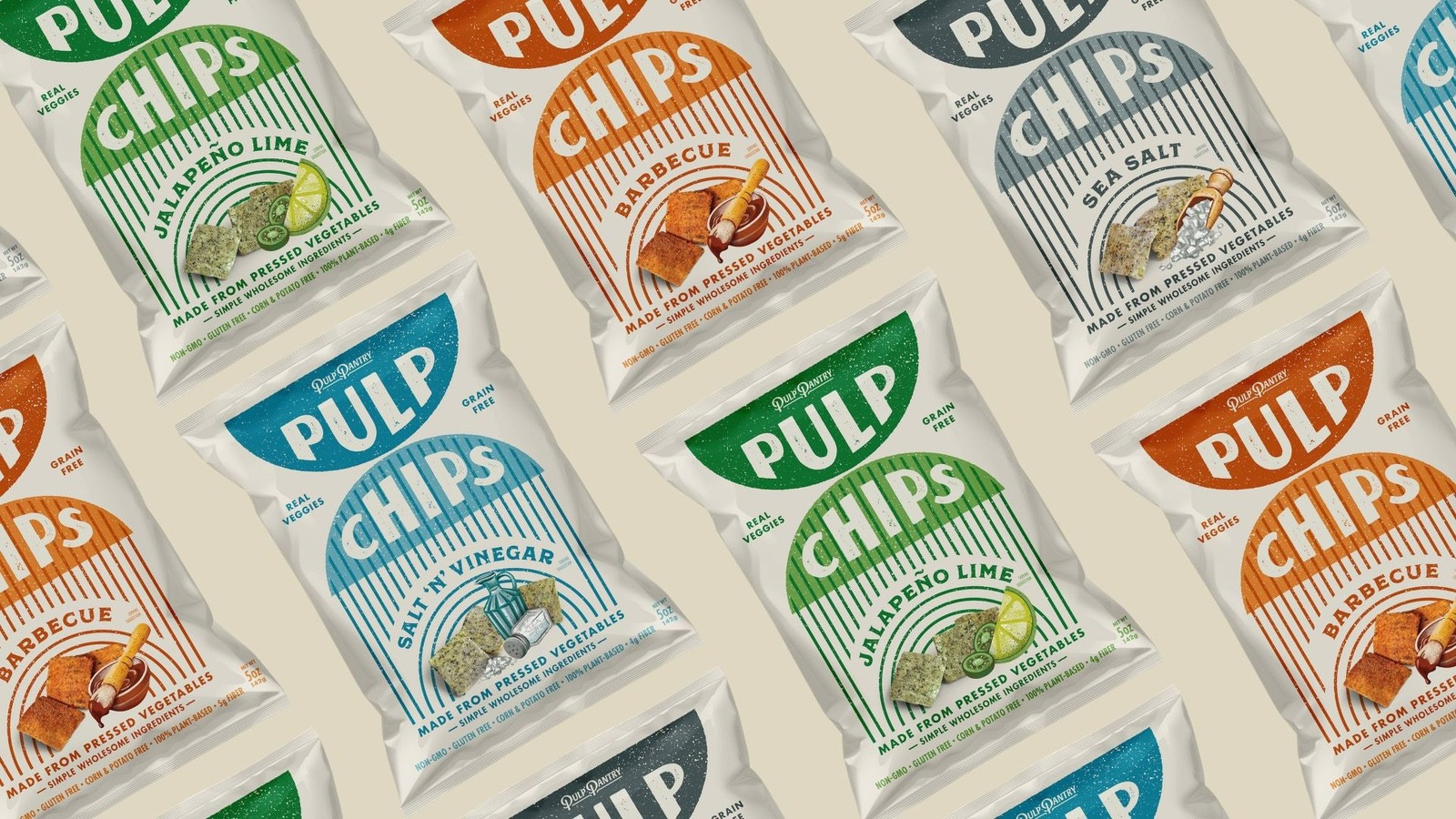 Salt n' Vinegar Pulp Chips